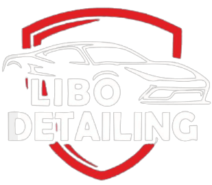 Logo firmy detailingowej LIBO Detailing świadczącej usługi detailingu wnętrz, nakłądania powłok ceramicznyc, korekty lakieru oraz więcej!